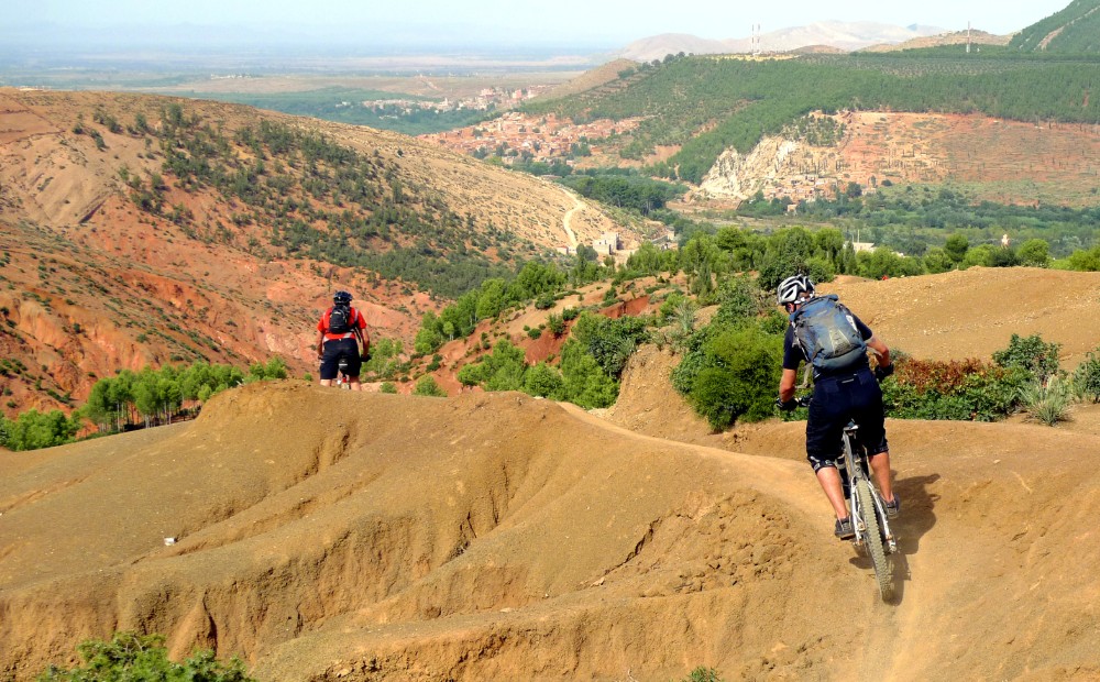 Atlas mountians day bike imlil to asni